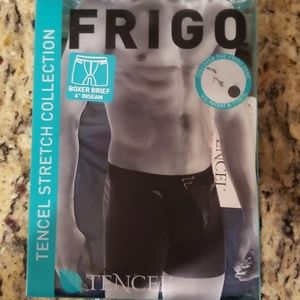 FRIGO Men's Coolmax Stretch Boxer Briefs